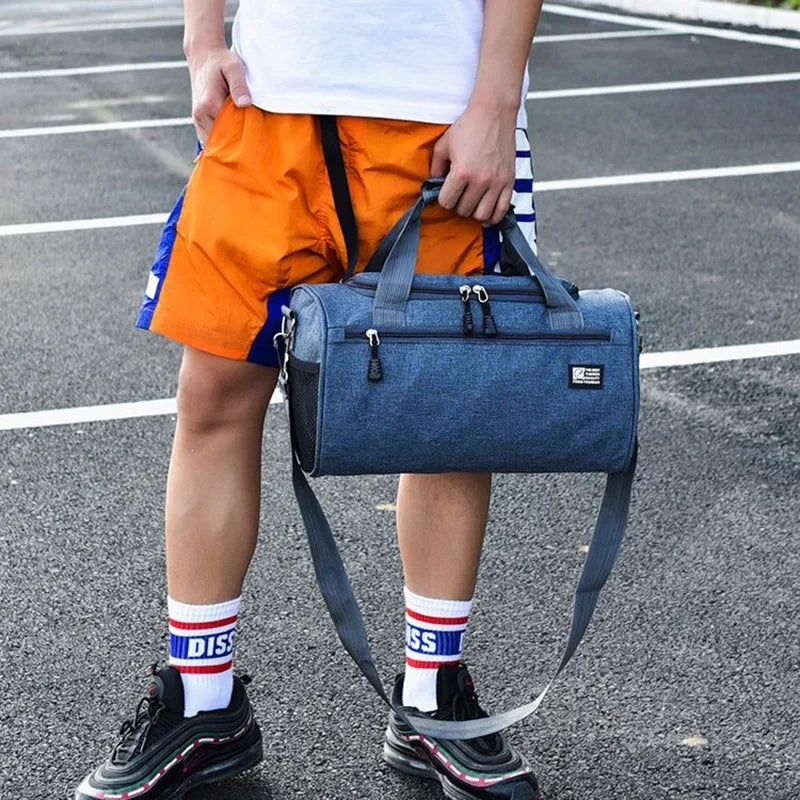 High Quality Women'S Travel Bag Men'S Outdoor Sports Luggage Handbag Weekend Trip Duffel Bag Female Shoulder Crossbody Bags Pack