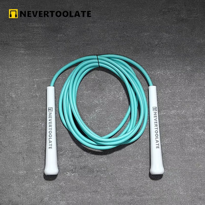 JR100-6 6 Mm Diameter PVC with THREAD CORE Skip Rope 15.5Cm Middle-Long Handle  GOOD QUALITY