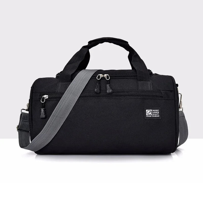 High Quality Women'S Travel Bag Men'S Outdoor Sports Luggage Handbag Weekend Trip Duffel Bag Female Shoulder Crossbody Bags Pack