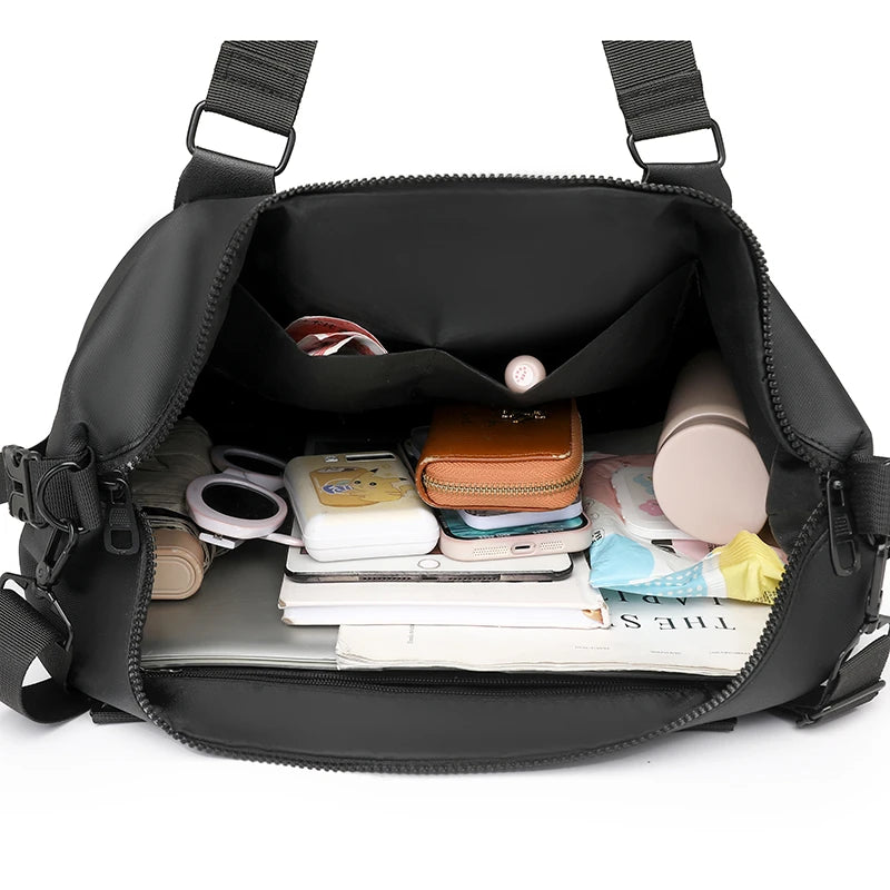 Travel Bag Men'S and Women'S Tote Bag Large Capacity Travel Duffel Yoga Exercise Oxford Cloth Waterproof Fitness Bag