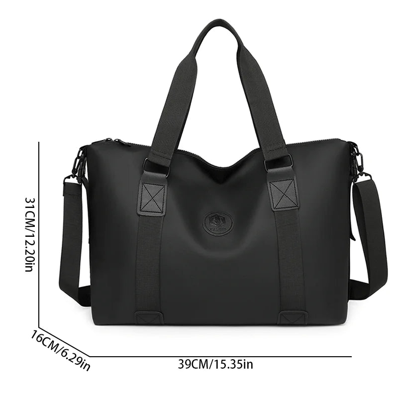 Travel Bag Men'S and Women'S Tote Bag Large Capacity Travel Duffel Yoga Exercise Oxford Cloth Waterproof Fitness Bag