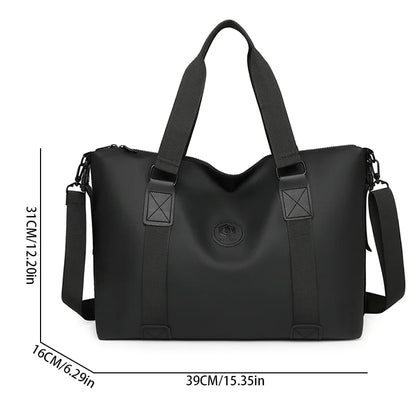 Travel Bag Men'S and Women'S Tote Bag Large Capacity Travel Duffel Yoga Exercise Oxford Cloth Waterproof Fitness Bag