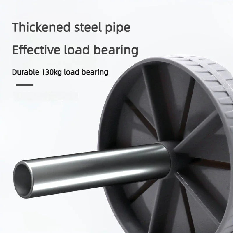 1Pcs Abdominal Wheel Strong Load Bearing Non-Slip Roller Strengthen Muscle Exercise Equipment Fitness Training Home Use Silent