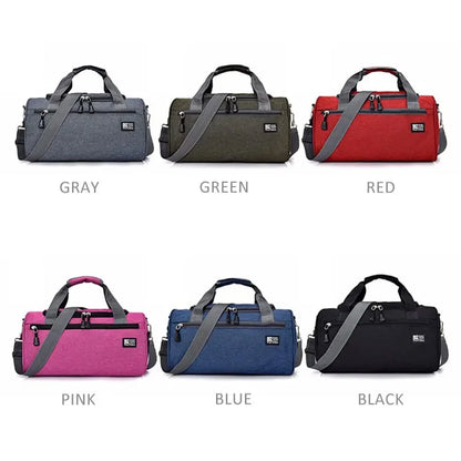 High Quality Women'S Travel Bag Men'S Outdoor Sports Luggage Handbag Weekend Trip Duffel Bag Female Shoulder Crossbody Bags Pack