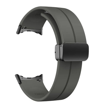 Silicone Strap for Google Pixel Watch 2 Magnetic Folding Buckle Wristband Soft Sport Bracelet for Google Pixel Watch Band Correa