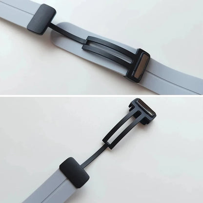 Silicone Strap for Google Pixel Watch 2 Magnetic Folding Buckle Wristband Soft Sport Bracelet for Google Pixel Watch Band Correa