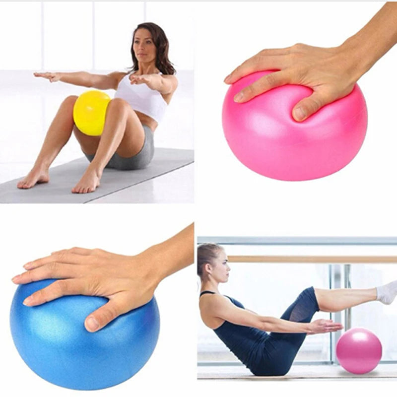 New 25Cm Yoga Ball Exercise Gymnastic Fitness Pilates Ball Balance Exercise Gym Fitness Yoga Core Ball Indoor Training Yoga Ball